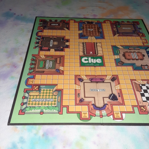 Vintage 1986 Clue Board Game Replacement Piece - Picture 2 of 5